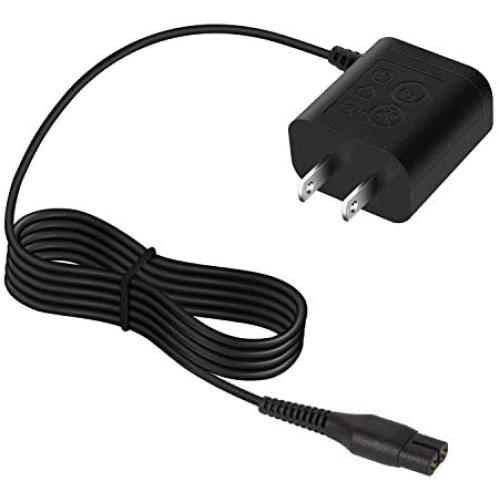 98K 4.3V Philips Shaver Charger Power Cord for Philips Norelco Oneblade Series QP2520, QP2520 / 90, QP2520 / 70, QP2520 / 72 All-in-One Grooming Trimmer & Hybrid Electric Razor Charging Cord
