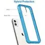 JETech Case for iPhone 11 (2019), 6.1-Inch, Shockproof Bumper Cover, Anti-Scratch Clear Back (Blue)