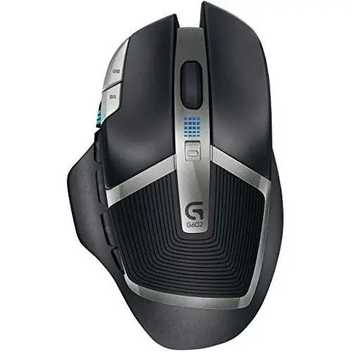 Logitech G602 Lag-Free Wireless Gaming Mouse – 11 Programmable Buttons, Upto 2500 DPI