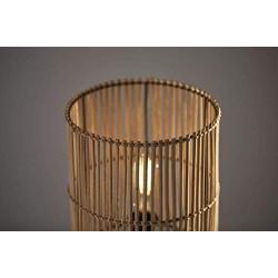 Adesso 4198-12 Cabana Floor Lamp, 58 in, 60W, Dark Bronze Finish, 1 Tall Lamp