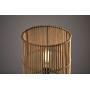 Adesso 4198-12 Cabana Floor Lamp, 58 in, 60W, Dark Bronze Finish, 1 Tall Lamp
