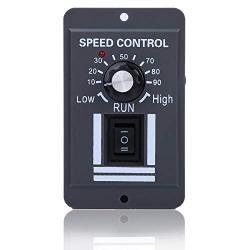 【Christmas Revels】DC Motor Speeds Controller, Accurate Stable DC 12-60V 40A PWM Brush Motor Speeds Controller CW CCW Reversible Switch