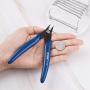 Beadthoven Professional Wire Cutter Cable Cutters Wire Steel Side Cutting Pliers Nippers Perfect for Electrical Jewelry Processing 5 Inch