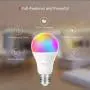 Smart Light Bulb with Soft White Light 2800k-6200k + Rgbw, TECKIN A19 E26 WiFi Multicolor Led Bulb Compatible with Phone, Google Home, 7.5w (60w Equivalent),2 Pack Smart Light Bulb with Soft White Light 2800k-6200k + Rgbw, TECKIN A19 E26 WiFi Multicolor Led Bulb Compatible with Phone, Google Home, 7.5w (60w Equivalent),2 Pack