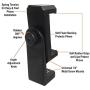 Coolux Mini Tripod Projector Mount with 360 Degrees Rotatable Heads for Projectors DSLR DVR Cameras Mini Webcam, Mount with Metal Ballhead for Camera … (Clip)
