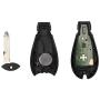 DRIVESTAR Keyless Entry Option Replacement Car Key for Chrysler 300/Town & Country,for Dodge Challenger/Durango/Grand Caravan/Journey,for Jeep Commander M3N5WY783X, IYZ-C01C, Set of 2