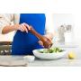 COLE & MASON Capstan Wood Pepper Grinder - Wooden Mill Includes Precision Mechanism, 12.5 inch