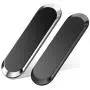 Magnetic Phone Car Mount - 2 Pack Universal Phone Holder for Dashboard Adjustable Strong Magnet Mini Strip, Compatible with iPhone Samsung LG Lenovo GPS Tablet and Most Smartphones