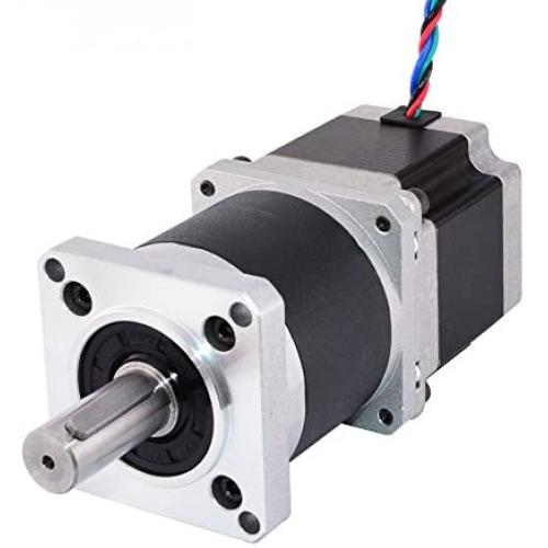 STEPPERONLINE 50:1 Nema 23 Geared Stepper Motor L=56mm High Precision Planetary Gearbox for 3D Printer DIY CNC