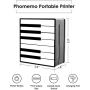 Phomemo M02 Portable Printers- Wireless Bluetooth Mini Pocket Photo Printer Compatible with iOS and Android Systems for Bullet Journaling, Child Painting, Graffiti, Study, Work, Enlightening Education