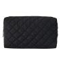 MHDGG Makeup Bag for Women,Travel Cosmetic Bag Toiletry Bag Organizer Pouch Purse Large Cosmetic Cases,Black