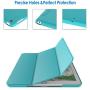 JETech Case for iPad (9.7-Inch, 2018/2017 Model, 6th/5th Generation), Smart Cover Auto Wake/Sleep, Blue