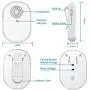 Wireless Caregiver Pager System Call Button Personal Alert Pager Nurse Alert System for Elderly/Senior at Home with 800+Feet Operating Range 2 Portable Receiver 3 Emergency Transmitter