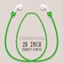Airpods Strap Magnetic Super Strong Cord Anti-Lost Leash Sports String - Accessories for AirpodsPro/ 2/1 (Green)