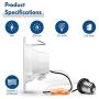 Hyperikon 4 Inch LED Recessed Lighting, 9W=65W, Dimmable Downlight, CRI90, UL, Energy Star, Warm White, 12 Pack
