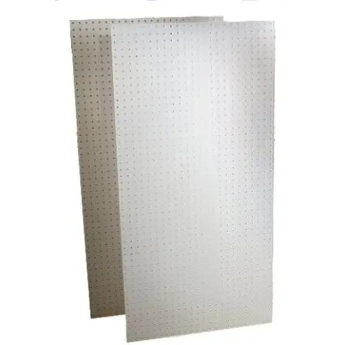 Triton Products DB-2 Two DuraBoard White Polypropylene Pegboards 24-Inch W by 48-Inch H by 1/4-Inch D with 9/32-Inch Hole Size and 1-Inch O,C, Hole Spacing Triton Products DB-2 Two DuraBoard White Polypropylene Pegboards 24-Inch W by 48-Inch H by 1/4-Inch D with 9/32-Inch Hole Size and 1-Inch O,C, Hole Spacing