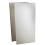 Triton Products DB-2 Two DuraBoard White Polypropylene Pegboards 24-Inch W by 48-Inch H by 1/4-Inch D with 9/32-Inch Hole Size and 1-Inch O,C, Hole Spacing