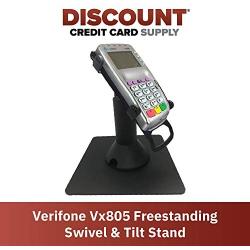 DCCStands Freestanding Swivel and Tilt Verifone Vx805 Terminal Stand