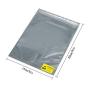 MWRF Source 50 PCs ESD Bag + 50 ESD Labels for Electronic Devices (50, Zip Lock 6'' x 8'')