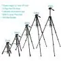 Regetek Camera Tripod Travel Monopod (70'' Aluminum Professional Video Camera Mount Leg) Adjustable Stand with Flexible Head for Canon Nikon Dv DSLR Camcorder Gopro Cam& Carry Bag & Cellphone Mount