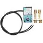 Akozon 3 Port Mac Electronic Boost Control Solenoid Valve 35A-AAA-DDBA-1BA DC12V 5.4W Aluminum Alloy Valve