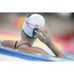 H2O Audio Stream 2 100% Waterproof MP3 Music Player with Bluetooth and Underwater Headphones for Swimming Laps, Watersports, Short Cord, 8GB