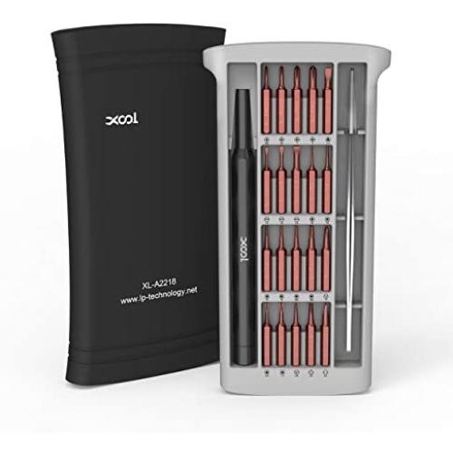 XOOL Precision Screwdriver Set, Pentalobe Screwdriver Tiny Screwdrivers Electronics Screwdriver Set Screw Driver Kit Torx Magnetic Screwdriver Set for iPhone PC Macbook Computer Tablet Cellphone