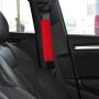 MIRKOO Car Seat Belt Cover Pad, 2-Pack Soft Car Safety Seat Belt Strap Shoulder Pad for Adults and Children, Suitable for Car Seat Belt, Backpack, Shoulder Bag, Laptop Computer Bag (Red)