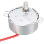uxcell Metal Gear Synchronous Synchron Motor AC 24V 2-2.4RPM 50-60Hz CCW/CW 4W for Microwave Oven
