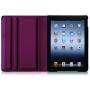 Fintie Rotating Case for iPad 4 3 2 (Old Model) 9.7 inch Tablet - 360 Degree Rotating Smart Stand Protective Cover Auto Wake/Sleep for iPad 4th Gen Retina Display, iPad 3 & iPad 2, Purple