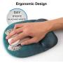 Holilife Keyboard Wrist Rest Pad and Wrist Support Mouse Pad, Ergonomic Design Memory Foam Pad for Pain Relief and Non-Slip Rubber Base Set for Home Office Laptop Computer Gaming, Elephant