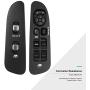 BASIKER Master Power Window Switch and Bezel, Driver& Passenger Window Switch Bezel Replacement for 2002-2010 Dodge Ram 1500/2500/3500, Black