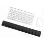BUBM Keyboard Wrist Rest Support Pad, Memory Foam Upgraded Hand Support with Non Slipping Rubber Base, Ergonomic Arm Stand for Office, Gaming, Home, Computer, Mac (Black Keyboard Wrist Rest)