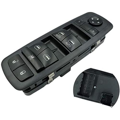 Driver Side Master Power Window Switch 04602535AI 04602535AH Fit for 2010-2011 Chrysler Town & Country Dodge Grand Caravan -Double Auto (3 PINs + 0 PINs) PINS Checked Needed