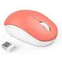 seenda Wireless Mouse, 2.4G Noiseless Mouse with USB Receiver Portable Computer Mice for PC, Laptop and Other Windows Devices - Orange & White