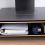 DeHasion Universal Computer Monitor Stand Riser with Storage Organizer Drawers, Desktop,Laptop Stand Riser with Keyboard Storage Space for Home & Office (Black)