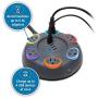 Kensington Smartsockets Surge Protector with 16 Cord and 4 USB Charging Ports (K64494NA) Black
