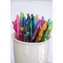 Zebra Pen Z-Grip Retractable Ballpoint Pen, Medium Point, 1.0mm, Assorted Colors - 5 Pieces