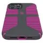 Speck Products CandyShell Pro Grip iPhone 12 Pro Max Case, Slate Grey/It’s a Vibe Violet (137609-9230)