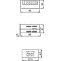 NGTENGLO Digital Length Meter Counter Length Measuring Wheels with Control Function Accuracy in 1 Millimeter 110-240VAC