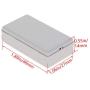 Fielect 12pcs Electronic Junction Box ABS Plastic Junction Project Box Enclosure Circuit Board Small Box 48x27x14mm White