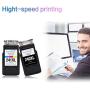 QUEENPRINT Remanufactured Ink Cartridge Replacement for Canon PG-240XL CL-241XL 240 XL 241 XL for Pixma MG3620 TS5120 MG2120 MG3520 MX452 MX512 MX532 MX472 High Capacity Ink (1 Black, 1 Tri-Color)