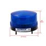 Baomain Blinking Signal Round Warning Light LED-3071 AC 110V 3W Blue