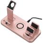 Sixmas Wireless Charger, 5 in 1 Wireless Charging Station for iPhone Samsung, USB C Dock Station for Android Phones, Charging Stand for Apple Watch SE and Series 6 5 4 3 2 1 AirPods Pro 2 1