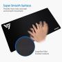VicTsing [30% Larger] Extended Gaming Mouse Pad with Stitched Edges, Long XXL Mousepad (31.5x15.7In), Desk Pad Keyboard Mat, Non-Slip Base, Water-Resistant, for Work & Gaming, Office & Home, Black