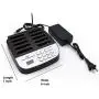 NOLAS Corum 10 Units Restaurant Calling Pager/Guest Waiting Pagers/Wireless Paging System with Charging Dock and Transmitter Coaster for Restaurant and Church Nursery (10)