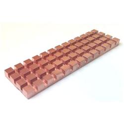 Easycargo M.2 2280 SSD Heatsink Kit, Cooler Heat Sink + Silicone Based Thermal Pad for Cooling M.2 SSD, NGFF SSD, NVME SSD, SSD(70mmx22mm) (Copper 1-Pack 2mm)