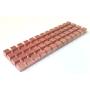 Easycargo M.2 2280 SSD Heatsink Kit, Cooler Heat Sink + Silicone Based Thermal Pad for Cooling M.2 SSD, NGFF SSD, NVME SSD, SSD(70mmx22mm) (Copper 1-Pack 2mm)