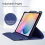 Fintie Rotating Case for Samsung Galaxy Tab S6 Lite 10.4 2020 Model SM-P610 (Wi-Fi) SM-P615 (LTE), [Built-in S Pen Holder] 360 Degree Swivel Stand Cover Auto Sleep/Wake, Galaxy