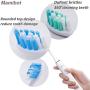 Sonic Electric Toothbrush Mamibot for Adults Tooth Care Rechargeable Toothbrush with 5 Modes and 4 Replacement Brush Heads Convenient Tool for Traveling